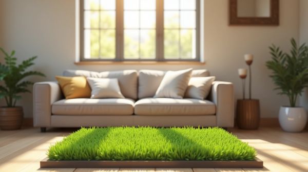 Optimiser l'hygiène canine avec une litière chien gazon réaliste