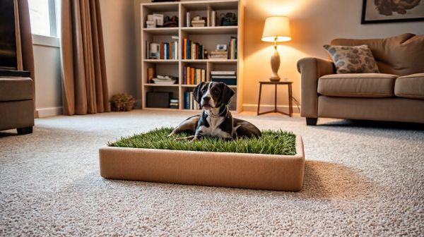 Top conseils pour choisir une litière en gazon pour chien